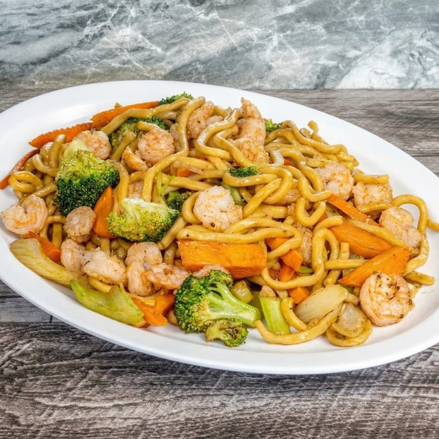 Shrimp Lo Mein.