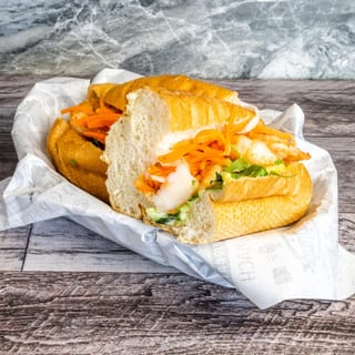 Grilled Shrimp Banh Mi