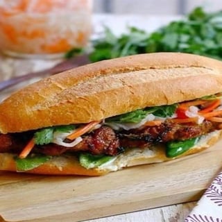 Grilled Beef Banh Mi