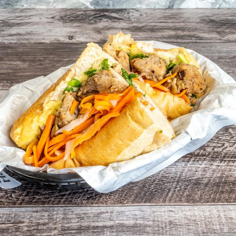 Delicious Banh Mi Sandwiches